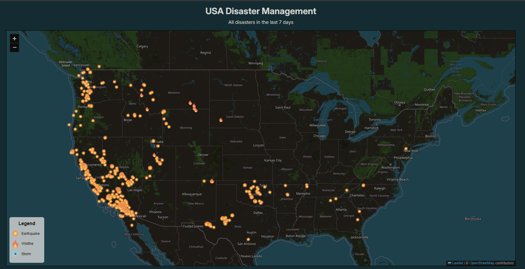 USA Disaster Image